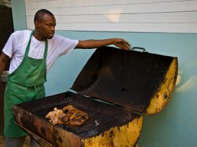 À La Jamaique explores a Jamaican hallmark; Jerk Chicken